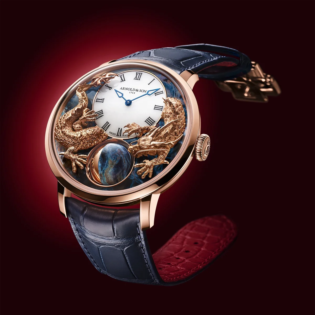 Arnold & Son Luna Magna Red Gold “Year of the Dragon”