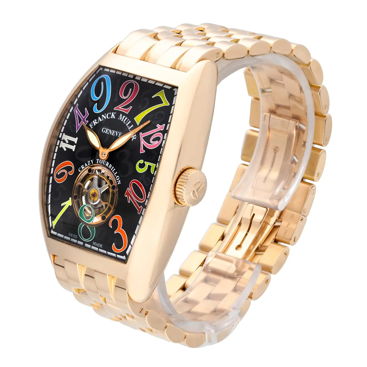 Franck Muller Cintree Curveux Crazy Hours Tourbillon Color Dreams