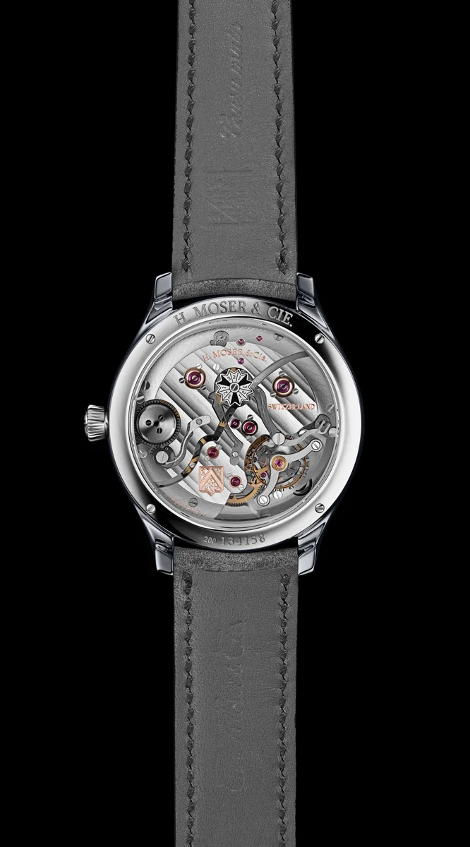 H. Moser & Cie Endeavour Perpetual Calendar Tantalum Blue Enamel