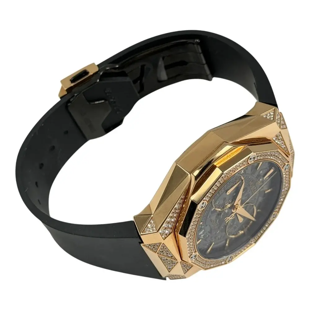 Hublot Classic Fusion Aerofusion Chronograph Orlinski King Gold Alternative Pavé