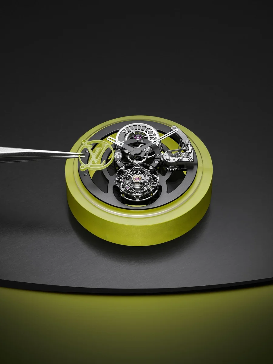 Louis Vuitton Tambour Moon Tourbillon Volant Poinçon de Genève