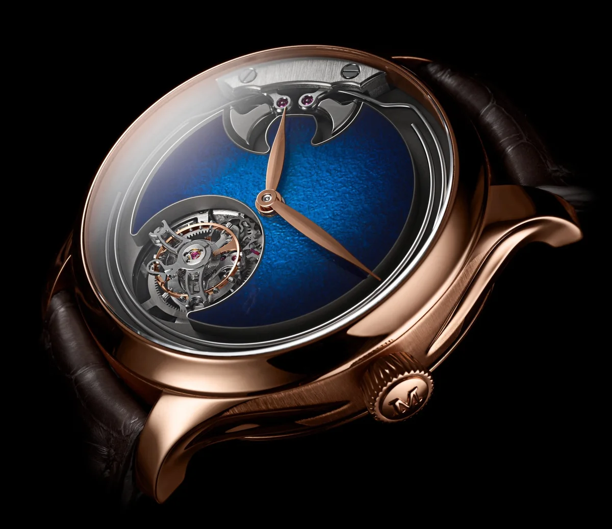 H. Moser & Cie Endeavour Concept Minute Repeater Tourbillon Aqua Blue