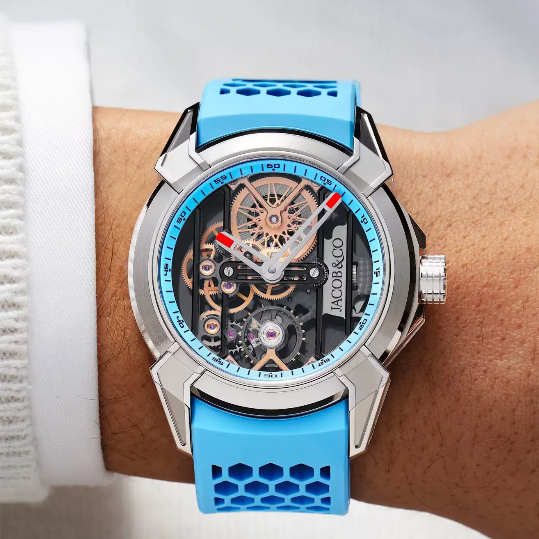 Jacob & Co Epic X Skeleton blue