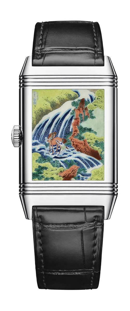 Jaeger-LeCoultre Reverso Tribute Enamel Hokusai – The Waterfall at Yoshino
