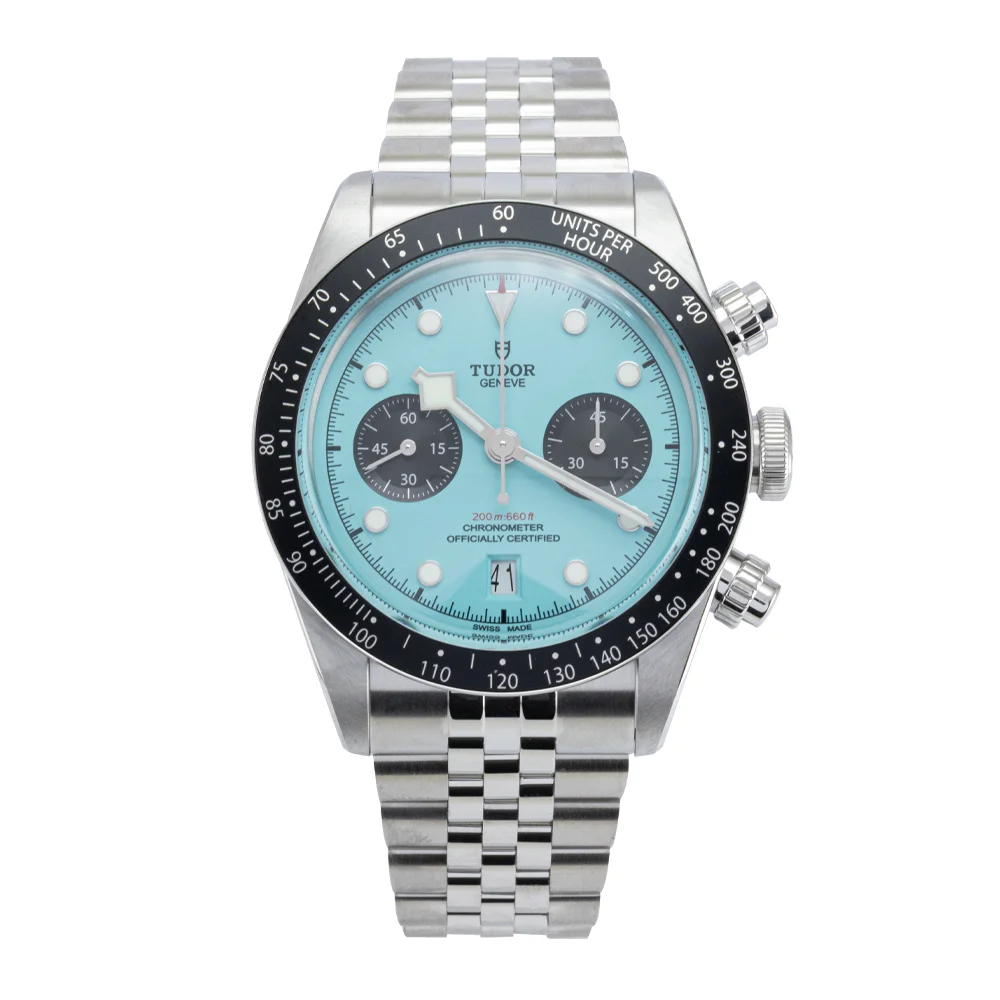 Black Bay Chronograph Flamingo Blue