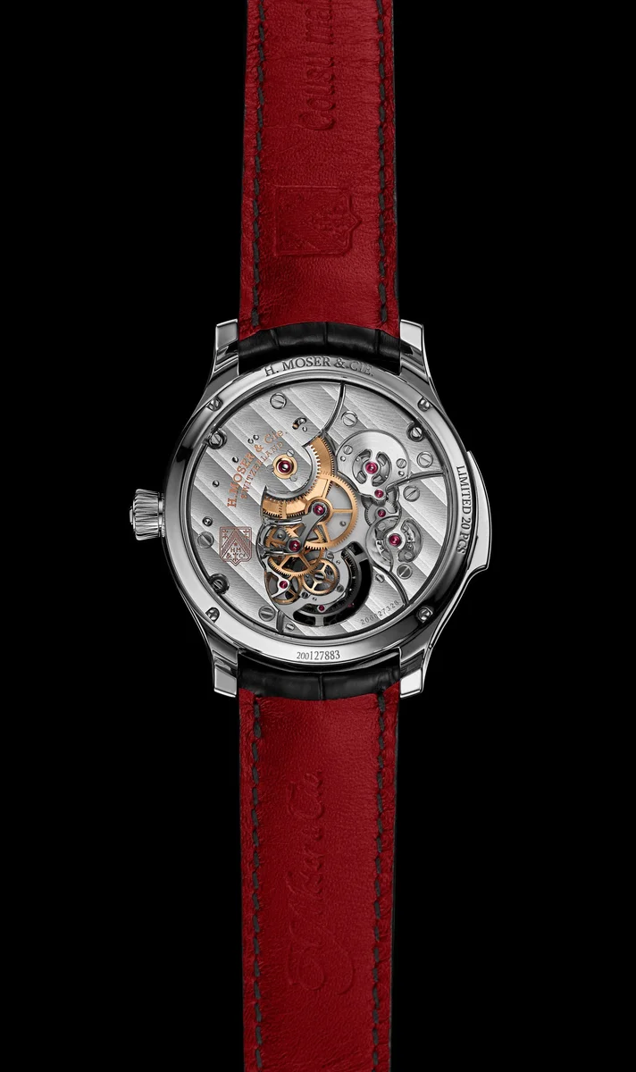 H. Moser & Cie Endeavour Concept Minute Repeater Tourbillon Aqua Blue