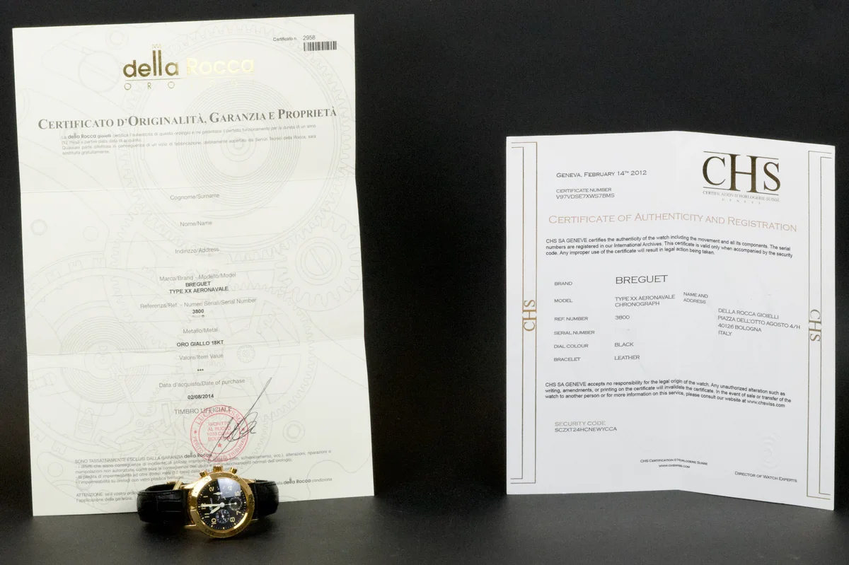 Breguet Type XX Aeronavale Chronograph