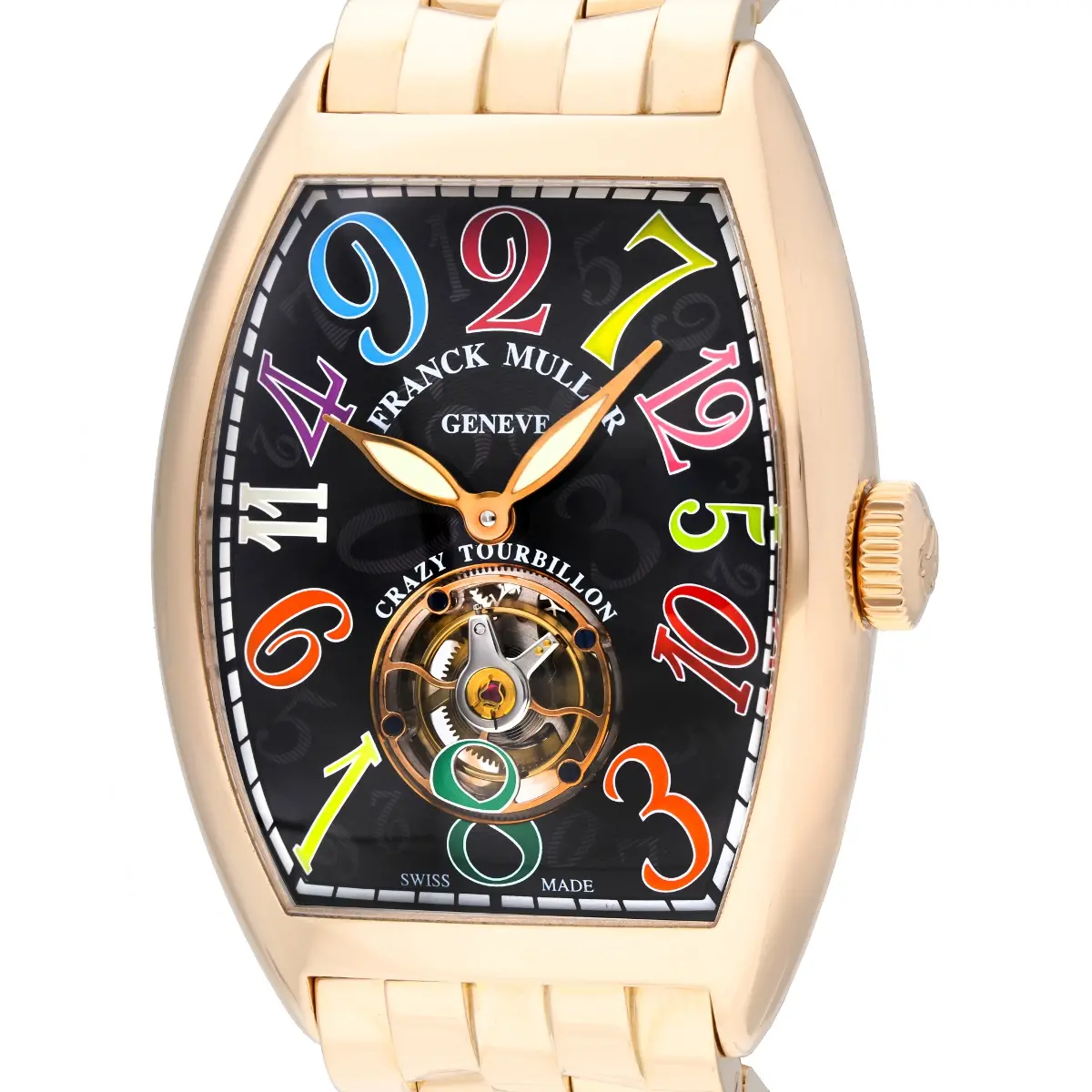Cintree Curveux Crazy Hours Tourbillon Color Dreams