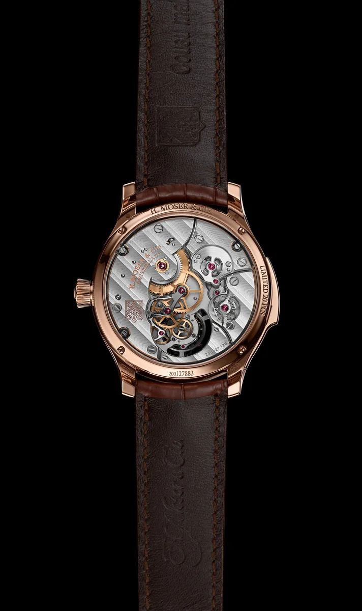 H. Moser & Cie Endeavour Concept Minute Repeater Tourbillon Aqua Blue