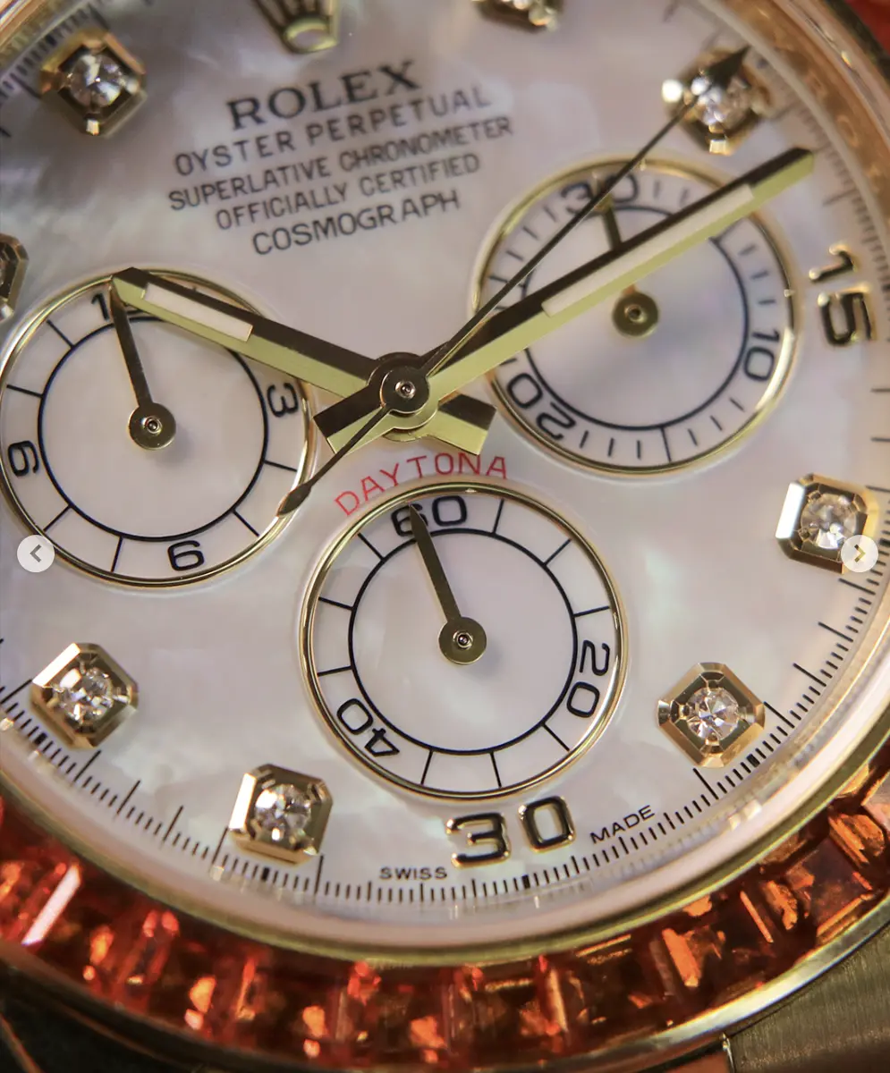 Rolex Daytona Cosmograph Orange Sapphire