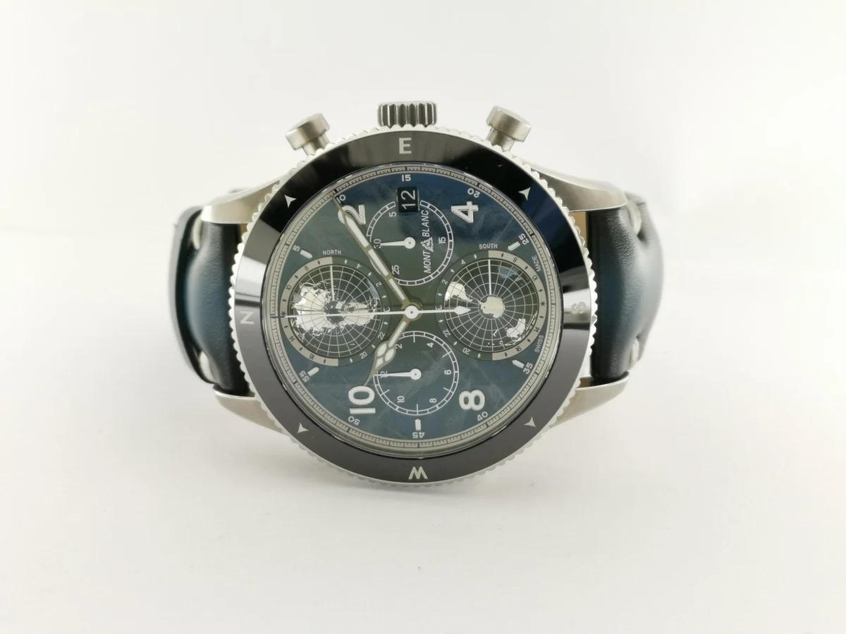 Montblanc 1858 Geosphere Chronograph 0 Oxygen Limited Edition