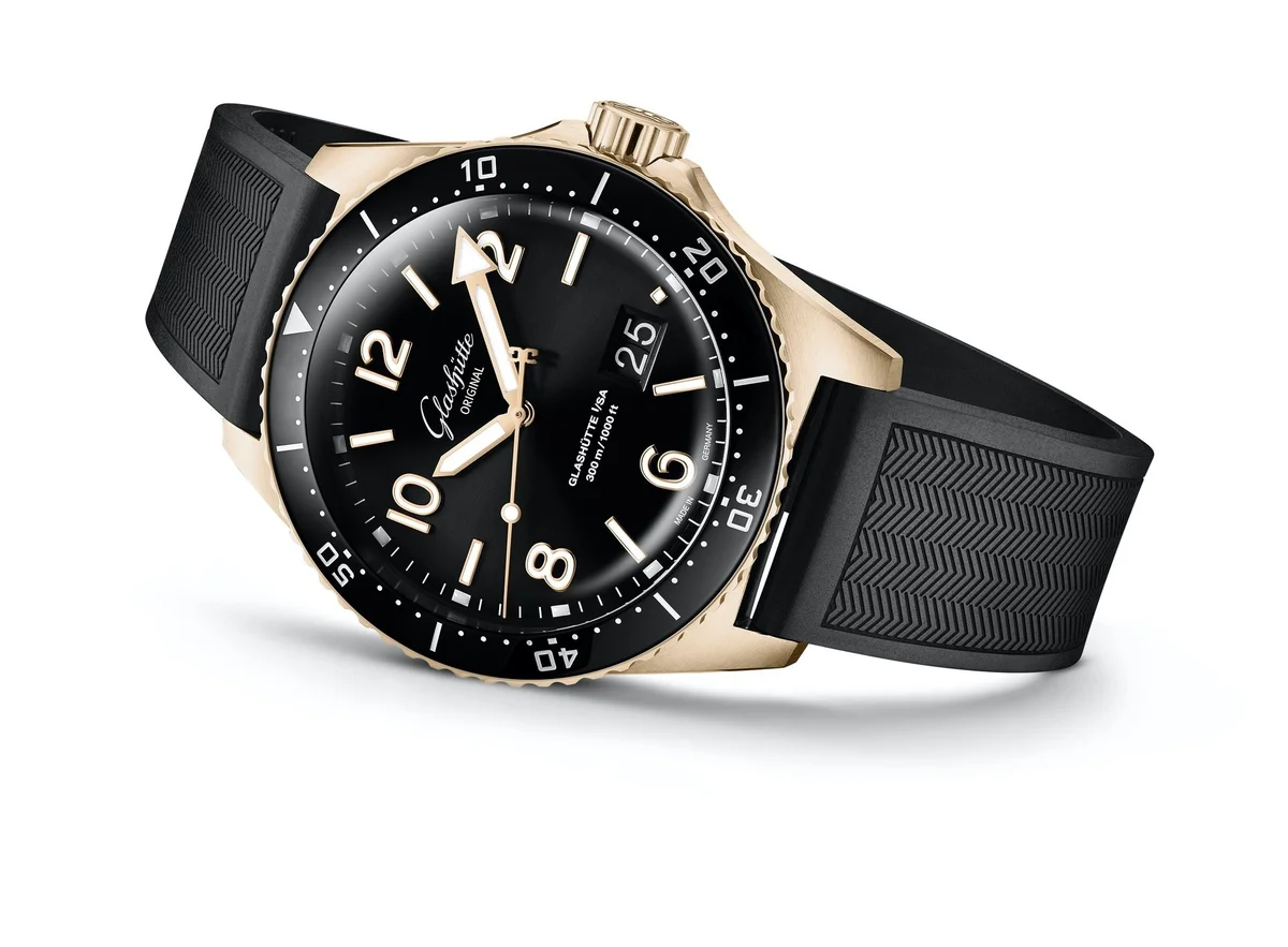 Glashütte Original SeaQ Panorama Date Red Gold