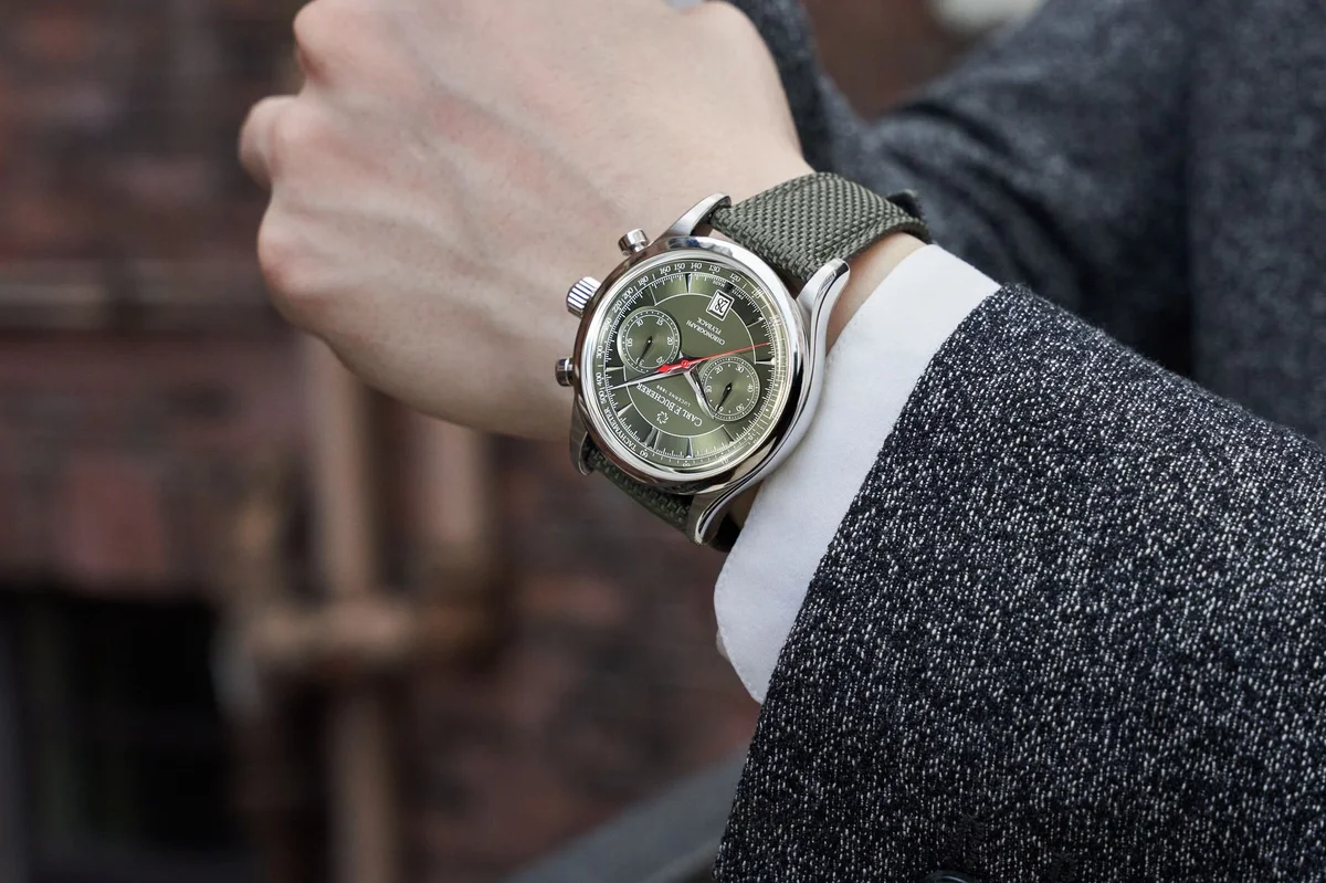 Carl F. Bucherer Manero Flyback Green