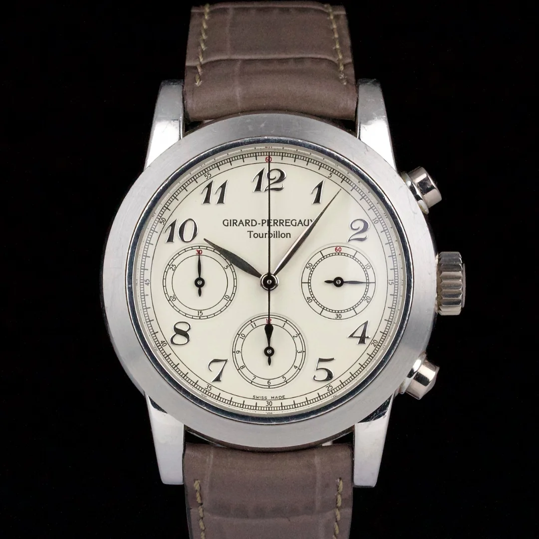 Girard-Perregaux Three Gold Bridges Tourbillon Chronograph