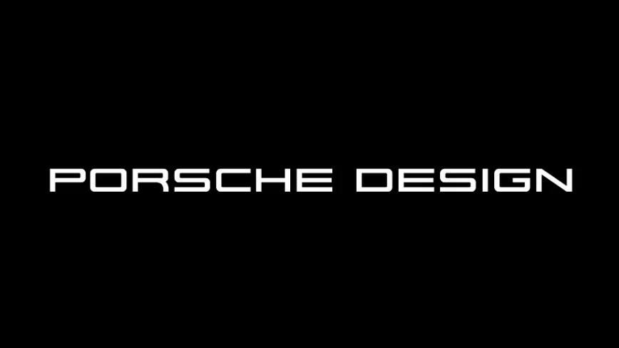 Logo del marchio di orologi di lusso Porsche Design