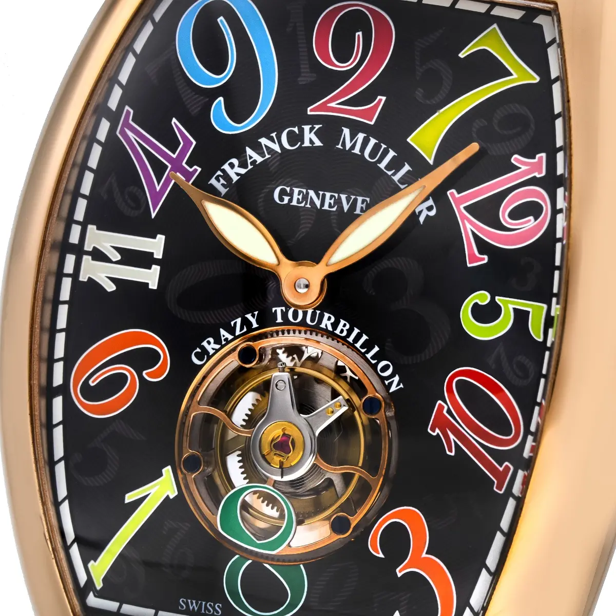 Franck Muller Cintree Curveux Crazy Hours Tourbillon Color Dreams