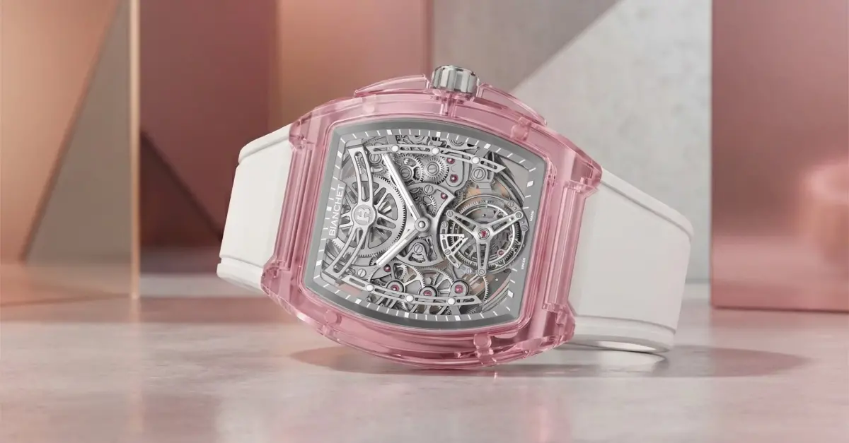 Bianchet Rotondo Ultrafino Sapphire Pink