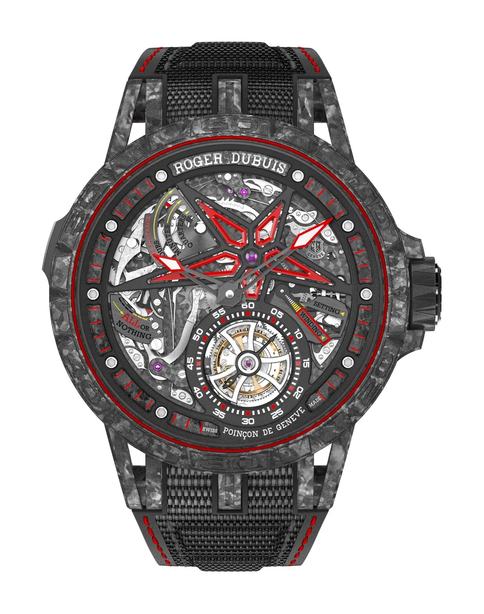 Excalibur Spider Minute Repeater Tourbillon Carbon